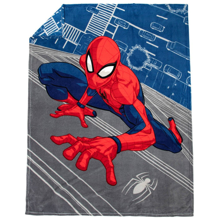 46"x60" Marvel Spider-Man Throw Blanket