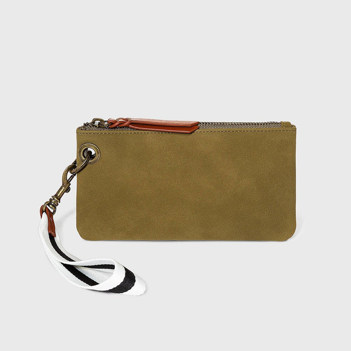 Zip Closure Wristlet - Universal Thread™ Olive Green