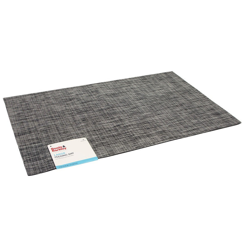 Fashion Dog Feeding Mat - Gray - Large - Boots & Barkley (LOCAL PICKUP ONLY)