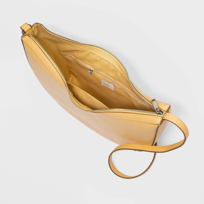 Oval Shoulder Handbag - A New Day™ Yellow