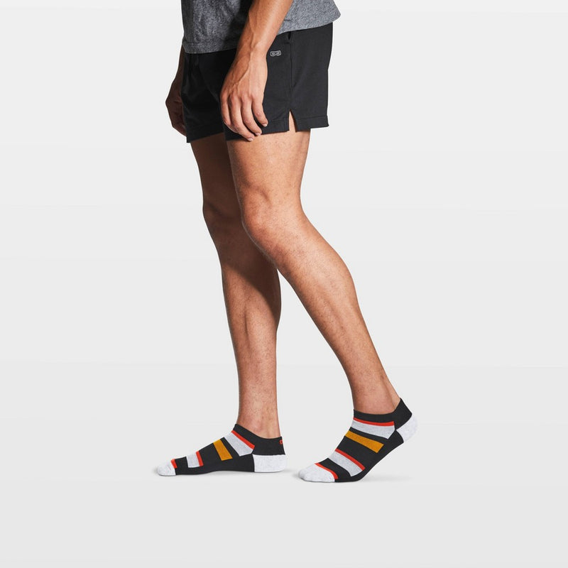 Pair of Thieves Men's Low-Cut Socks 3pk - Black/Gray 6-12