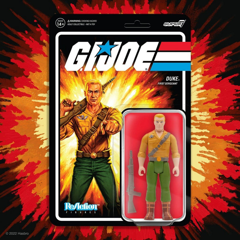 G.I. Joe ReAction Figures Wave 2-Duke