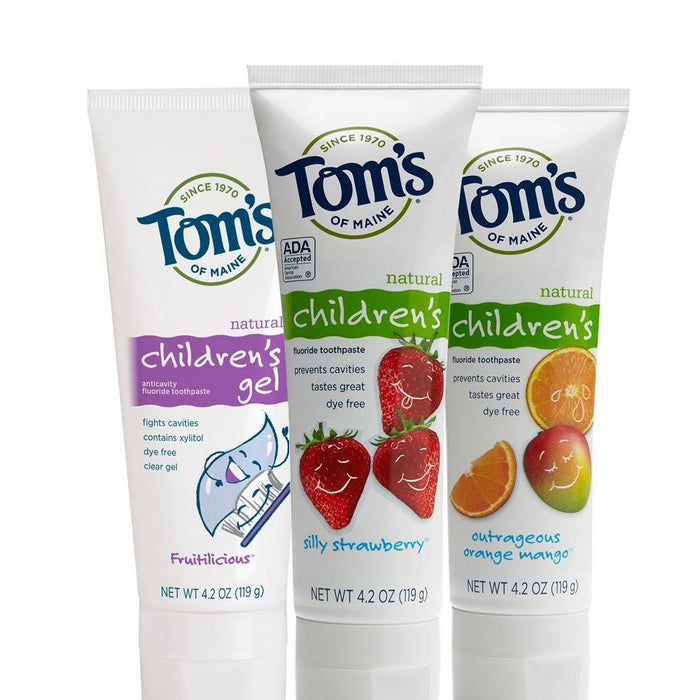 Tom's of Maine Fluoride-Free Toddler Training Toothpaste - 1.75oz