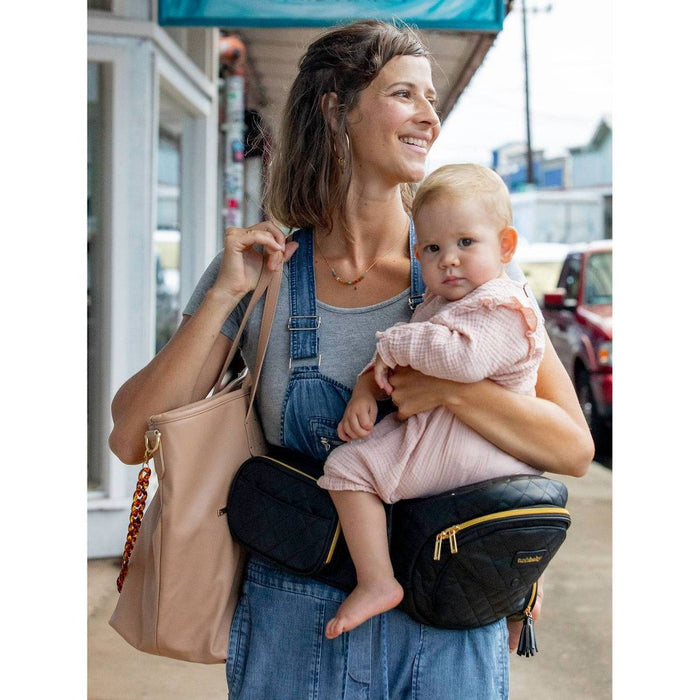 Tushbaby Vegan Leather Handbag - Sand