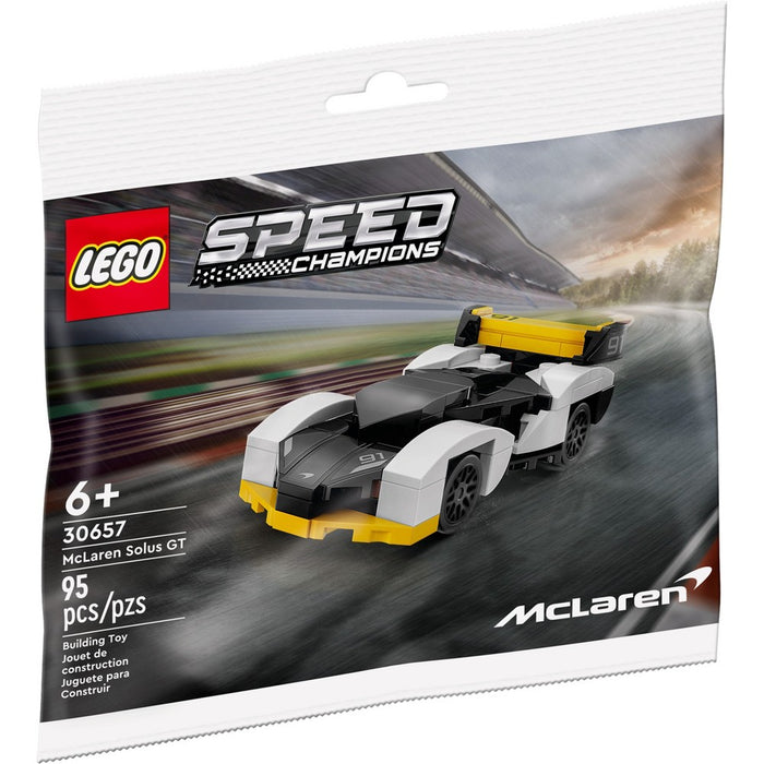 LOT OF 10!!! LEGO Speed Champions McLaren Solus GT Race Car Toy 30657