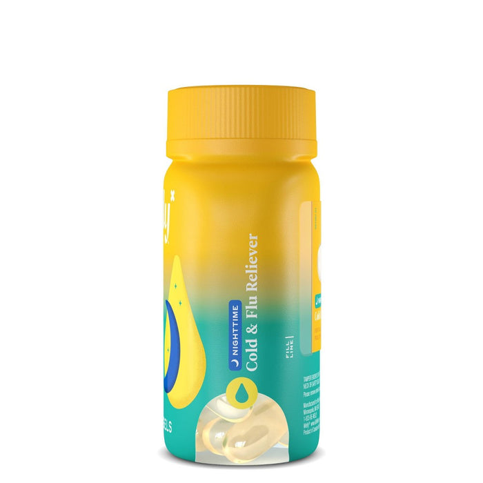 Welly Nighttime Cold & Flu Reliever Softgels - 26ct