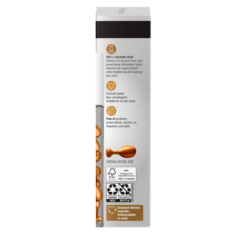 Neutrogena Rapid Tone Repair Vitamin C Serum Capsules - 30ct