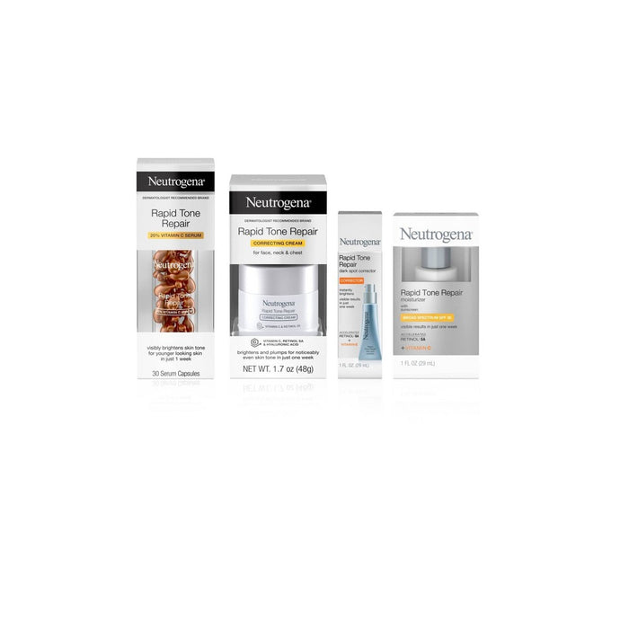 Neutrogena Rapid Tone Repair Vitamin C Serum Capsules - 30ct