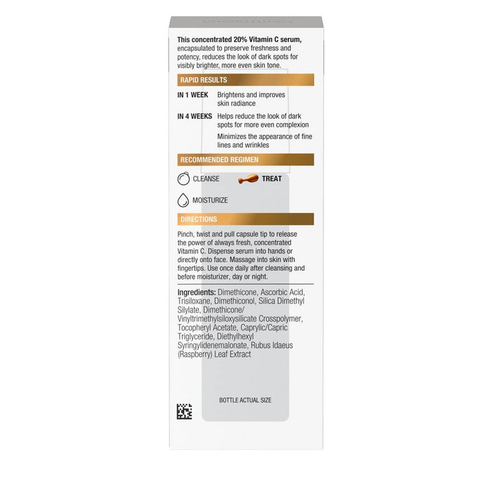 Neutrogena Rapid Tone Repair Vitamin C Serum Capsules - 30ct