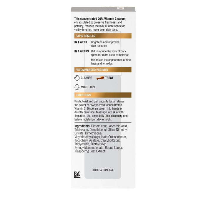Neutrogena Rapid Tone Repair Vitamin C Serum Capsules - 30ct