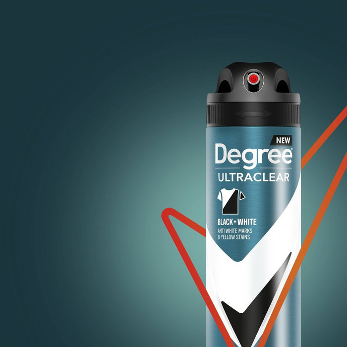 Degree Men Ultraclear Black + White 72-Hour Antiperspirant & Deodorant Spray - 3.8oz