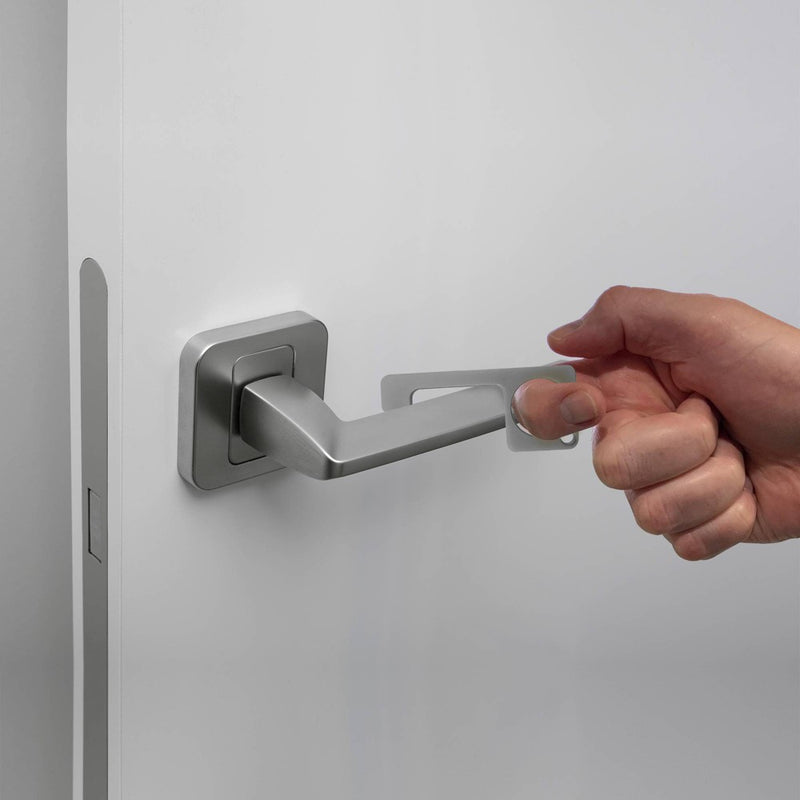 Antimicrobial Door Opener and Stylus Silver