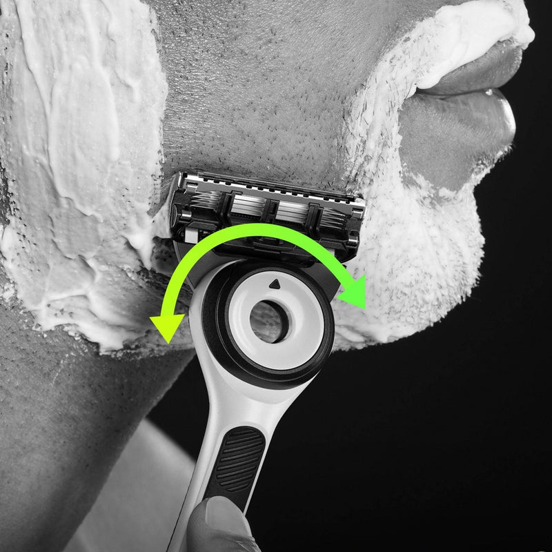 Gillette Labs Sharp White Razor w/ 1 Razor Blade Refill & Magnetic Stand *ADD 3 TO YOUR CART & 1 IS FREE!*