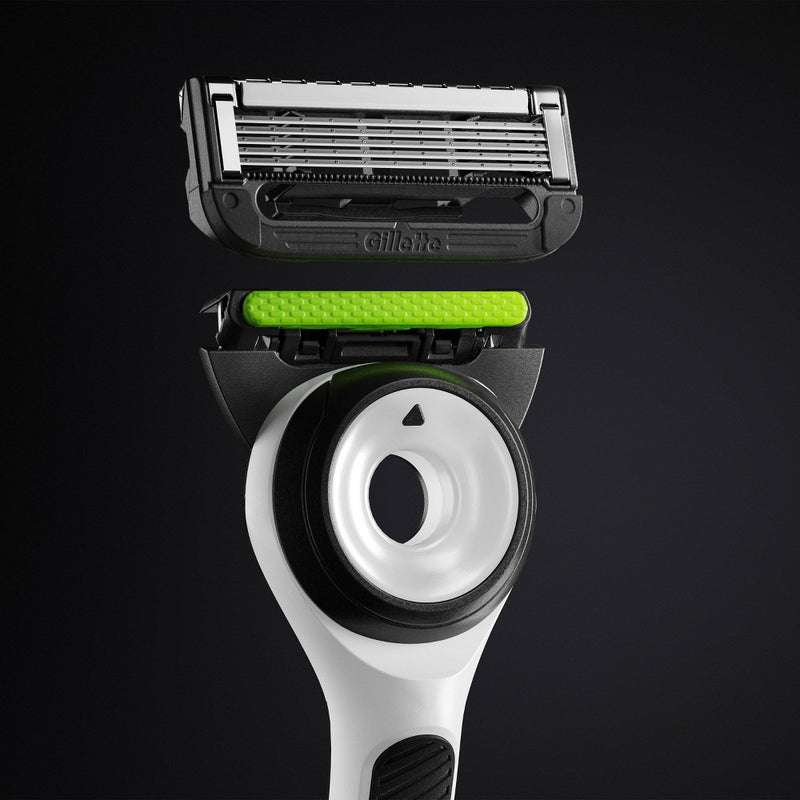 Gillette Labs Sharp White Razor w/ 1 Razor Blade Refill & Magnetic Stand *ADD 3 TO YOUR CART & 1 IS FREE!*