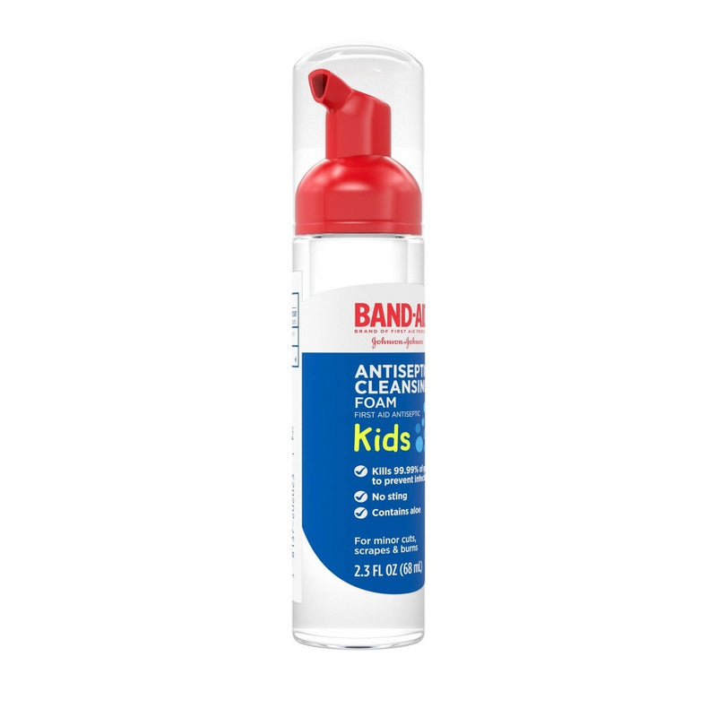 Band-Aid Kids' Antiseptic Cleansing Foam - 2.3 fl oz