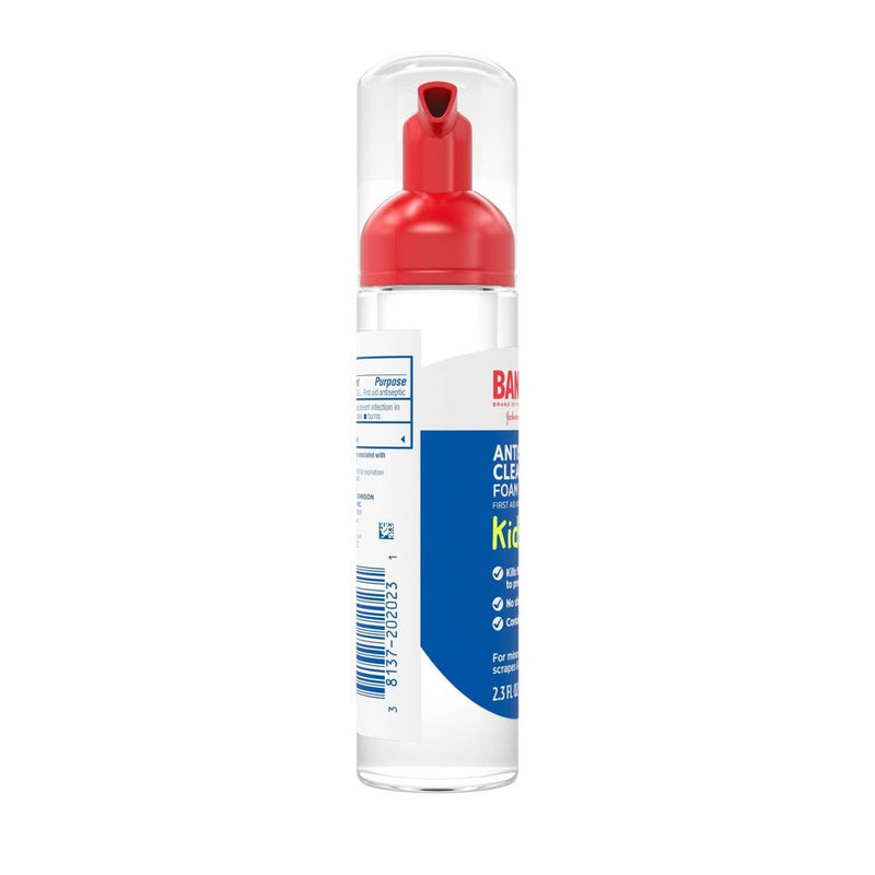 Band-Aid Kids' Antiseptic Cleansing Foam - 2.3 fl oz