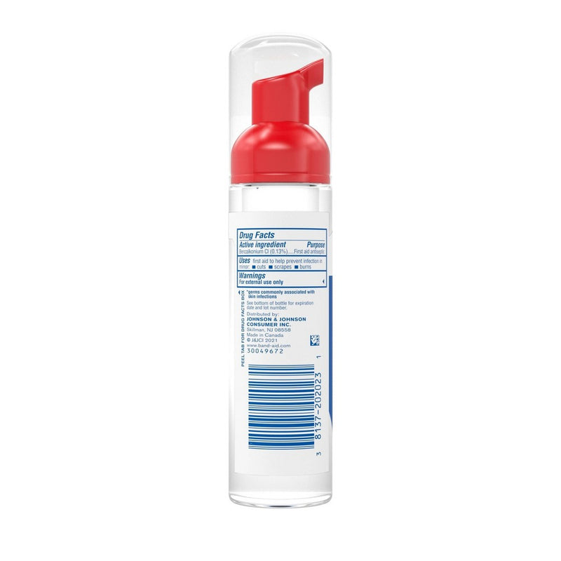 Band-Aid Kids' Antiseptic Cleansing Foam - 2.3 fl oz