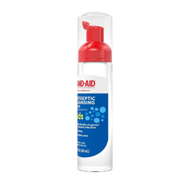 Band-Aid Kids' Antiseptic Cleansing Foam - 2.3 fl oz