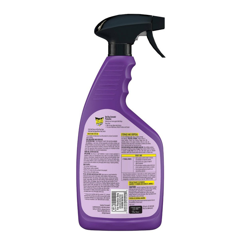 Raid Max Bed Bug Trigger Bottle - 22oz