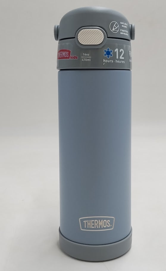 Thermos 16oz FUNtainer Water Bottle with Bail Handle - Denim