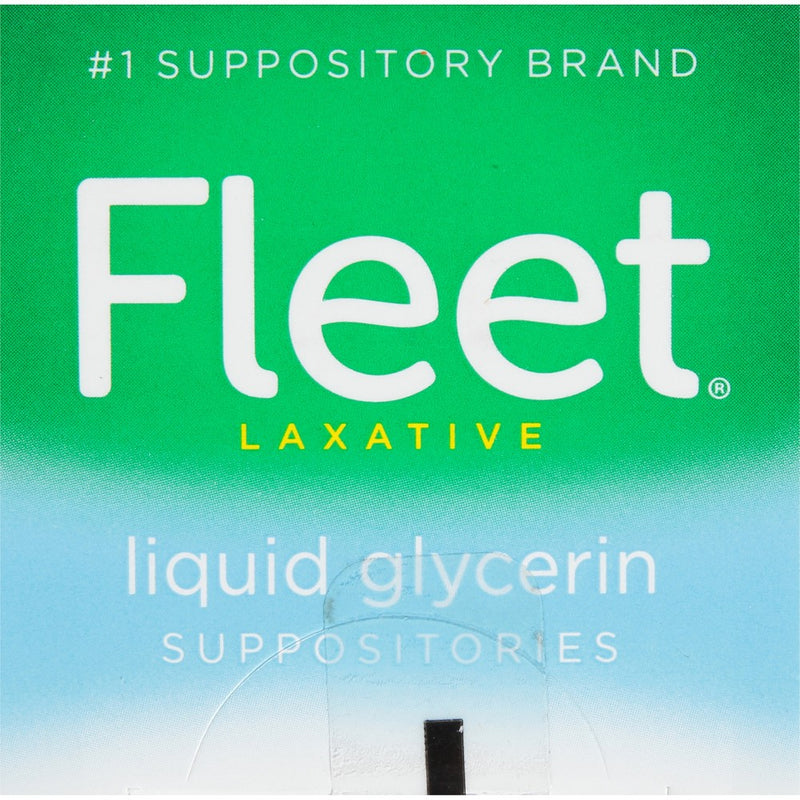 Fleet Liquid Glycerin Suppositories for Adult Constipation - 4ct