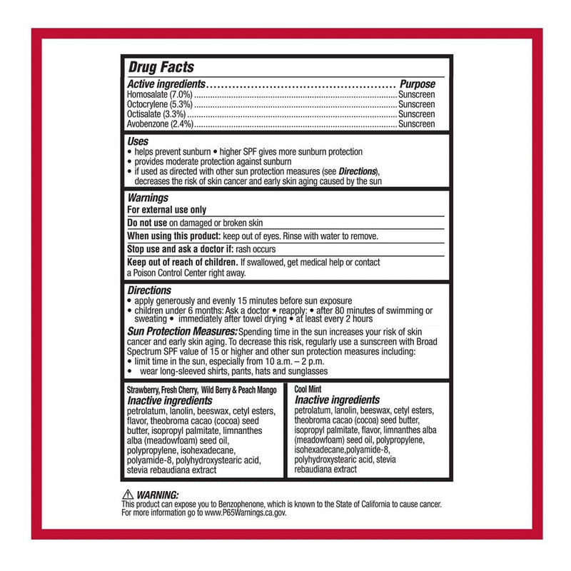 Carmex Daily Care Moisturizing Assorted Flavor Mini SPF 15 Lip Balm - 0.9oz