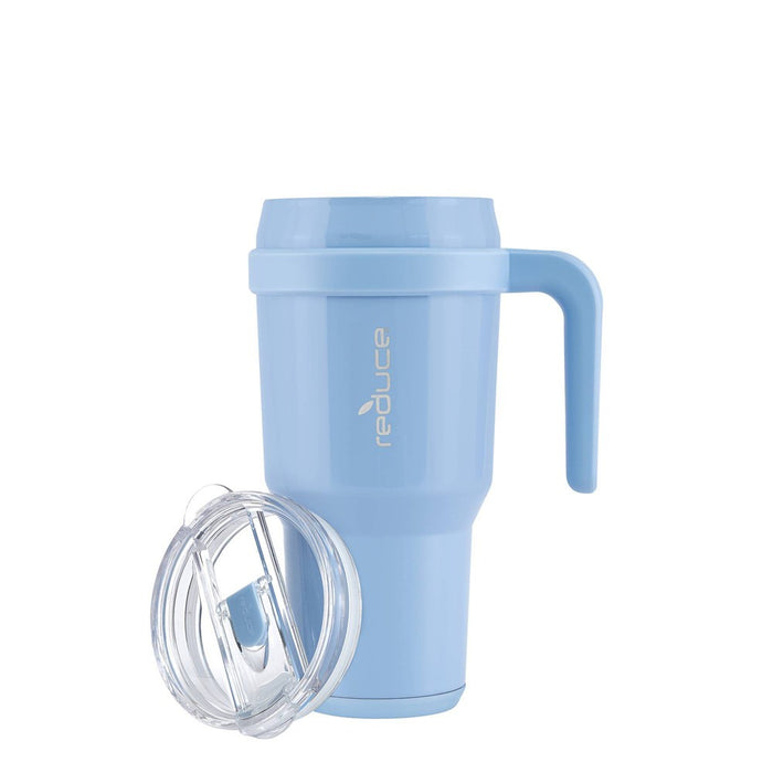 Reduce 40oz Cold1 Vacuum Insulated Stainless Steel Straw Tumbler Mug Glacier