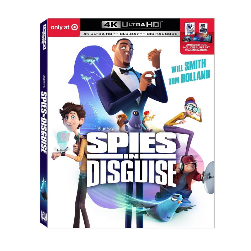 Spies In Disguise (Target Exclusive) (4K/UHD) *BRAND NEW & SEALED* *ADD 3 TO YOUR CART & 1 IS FREE!*