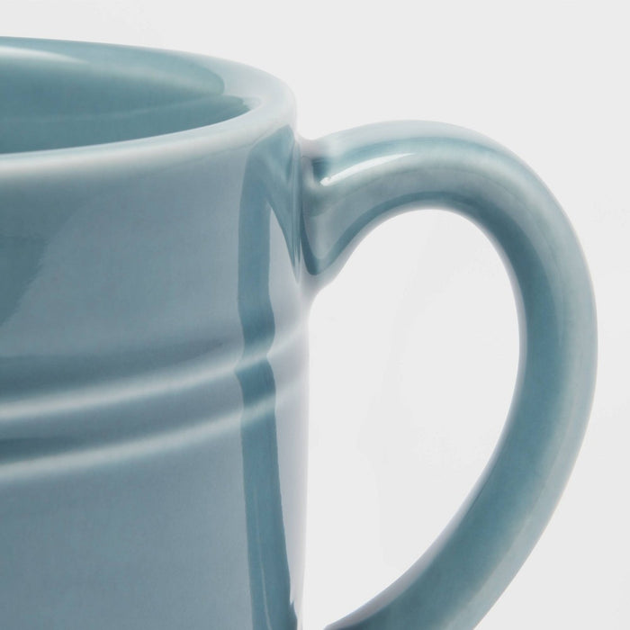15oz Stoneware Westfield Mug Blue - Threshold™