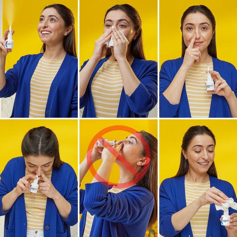 Astepro Azelastine Hydrochloride Allergy Steroid Free Antihistamine Nasal Spray - 60 Metered Sprays