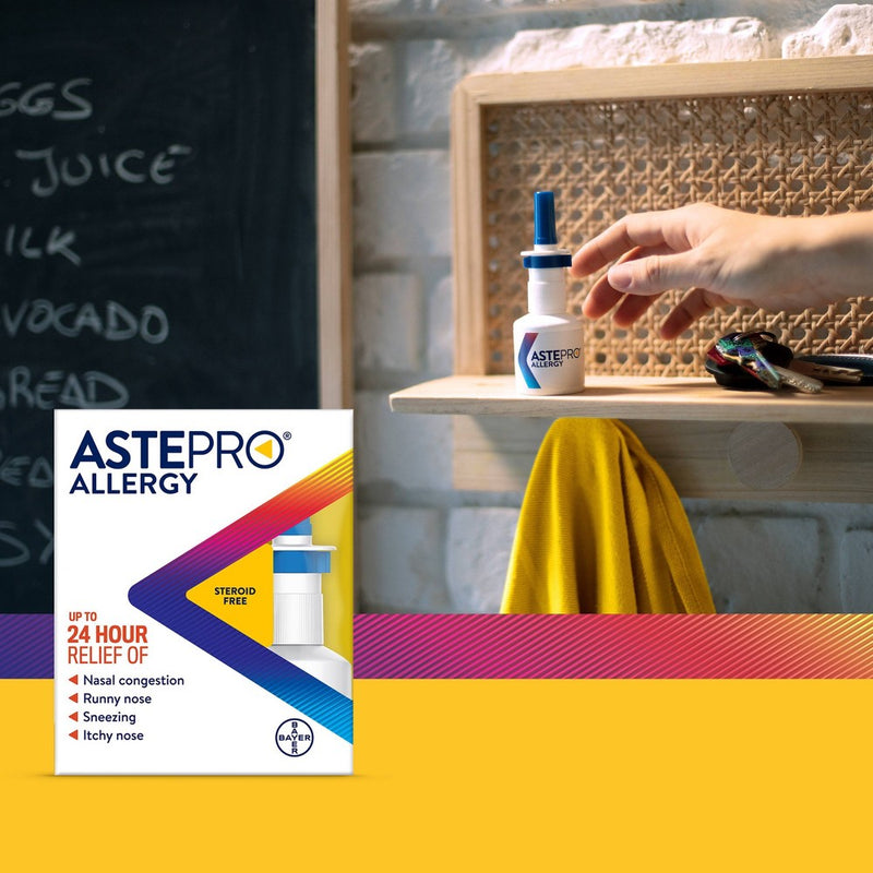 Astepro Azelastine Hydrochloride Allergy Steroid Free Antihistamine Nasal Spray - 60 Metered Sprays