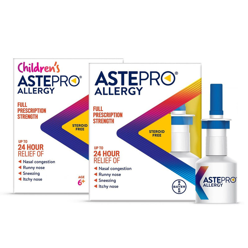 Astepro Azelastine Hydrochloride Allergy Steroid Free Antihistamine Nasal Spray - 60 Metered Sprays