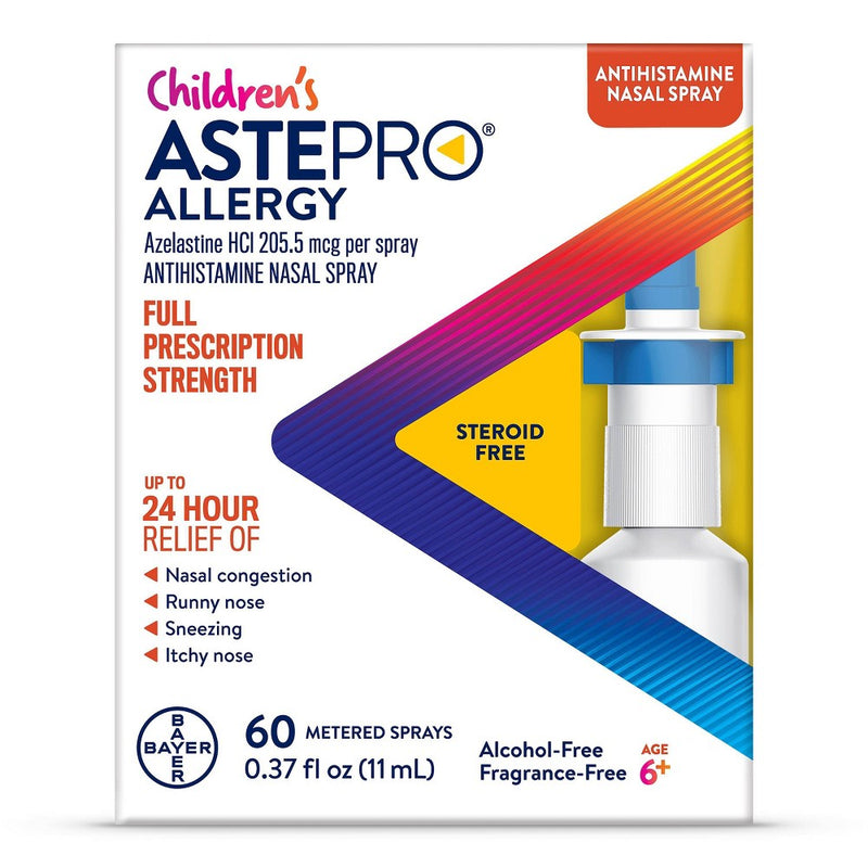 Children's Astepro Azelastine Hydrochloride Allergy Steroid Free Antihistamine Nasal Spray - 60 Metered Sprays
