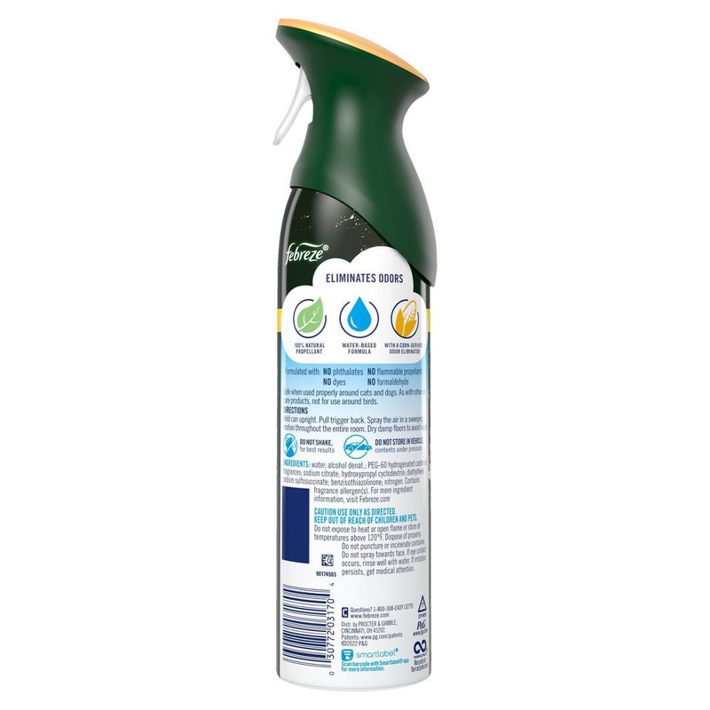 Febreze Air Effects Odor-Fighting Air Freshener Winter Spruce - 8.8oz