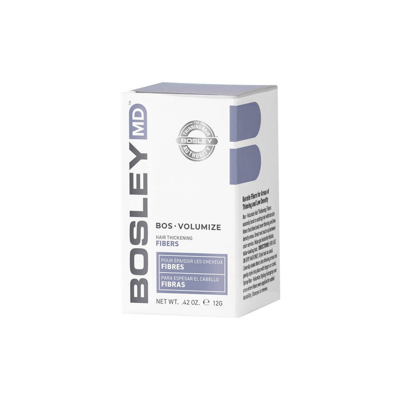 BosleyMD Volumize Hair Thickening Fibers - Dark Brown - 0.42oz