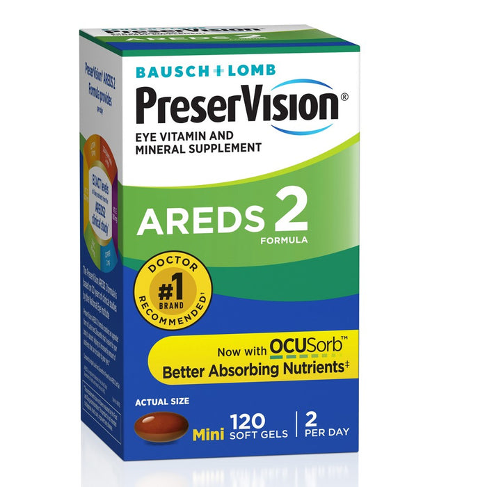 Preservision Areds 2 Eye Vitamin and Mineral Softgels - 120ct