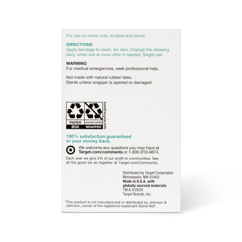 Assorted Sizes Flexible Fabric Bandages - 30ct - up & up™