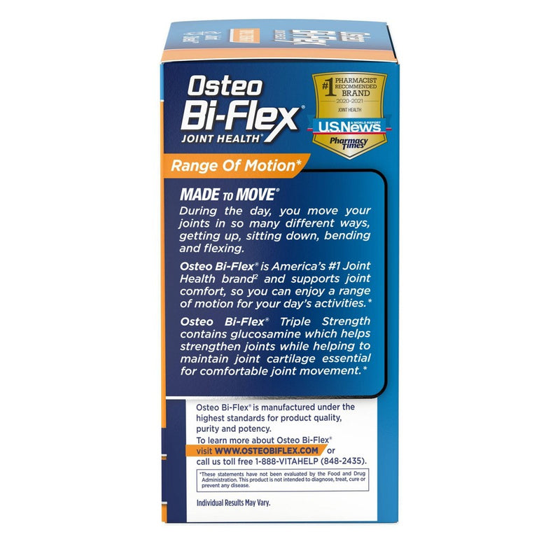 Osteo Bi-Flex Triple Strength Dietary Supplement Coated Caplets - 180ct