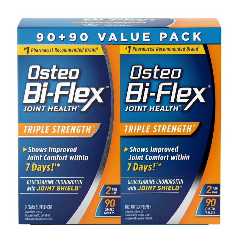 Osteo Bi-Flex Triple Strength Dietary Supplement Coated Caplets - 180ct