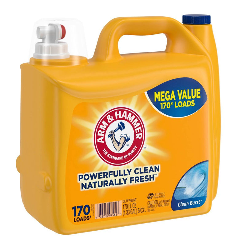 Arm & Hammer Clean Burst Liquid Laundry Detergent - 229.5 fl oz (LOCAL PICKUP ONLY)