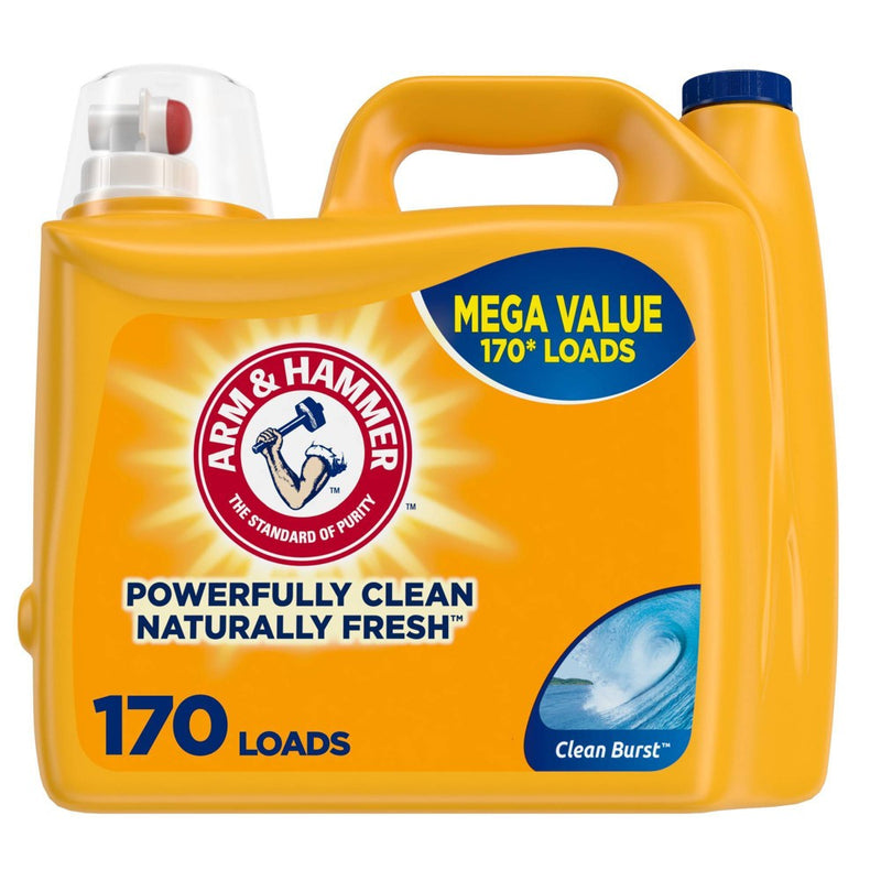 Arm & Hammer Clean Burst Liquid Laundry Detergent - 229.5 fl oz (LOCAL PICKUP ONLY)