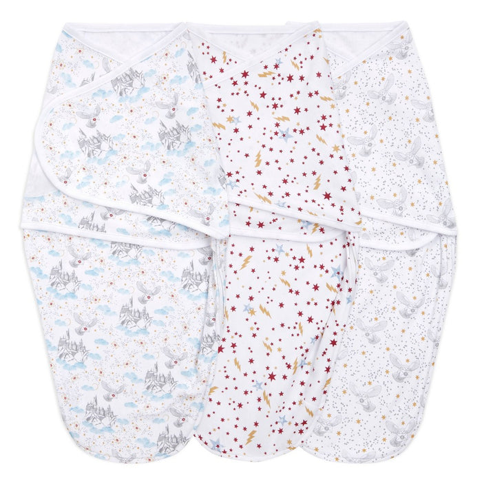 aden + anais Essentials Easy Swaddle Wrap - Harry Potter - 0-3 Months - 3pk