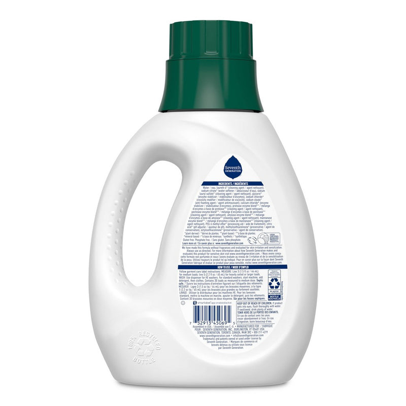 Seventh Generation Baby Natural Free & Clear Laundry Detergent - 45 fl oz