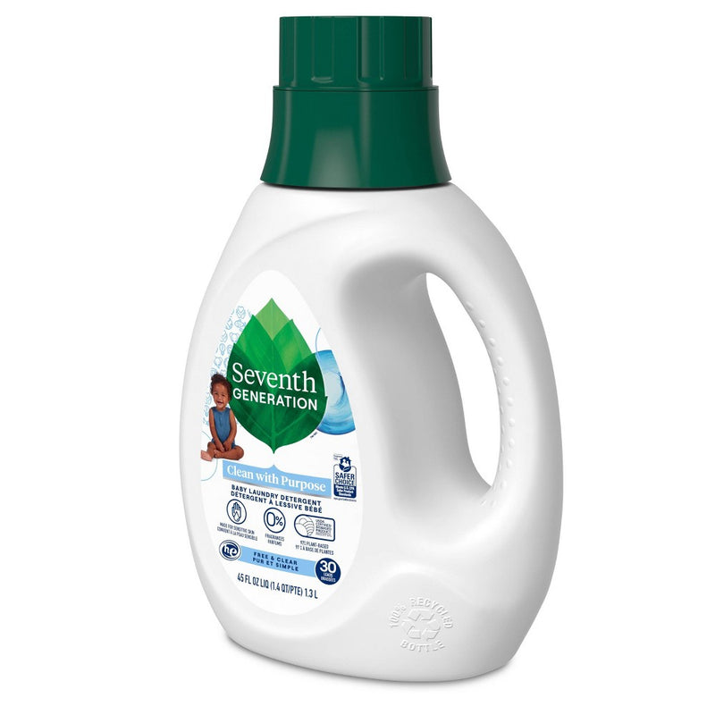 Seventh Generation Baby Natural Free & Clear Laundry Detergent - 45 fl oz