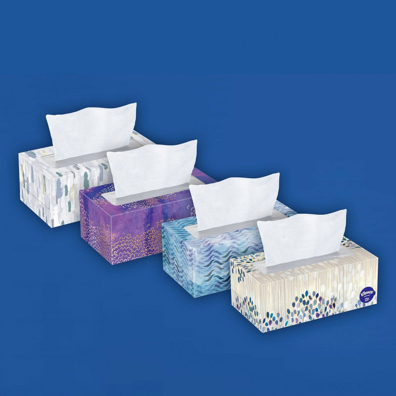 Kleenex Ultra Soft 3-Ply Facial Tissue - 120ct