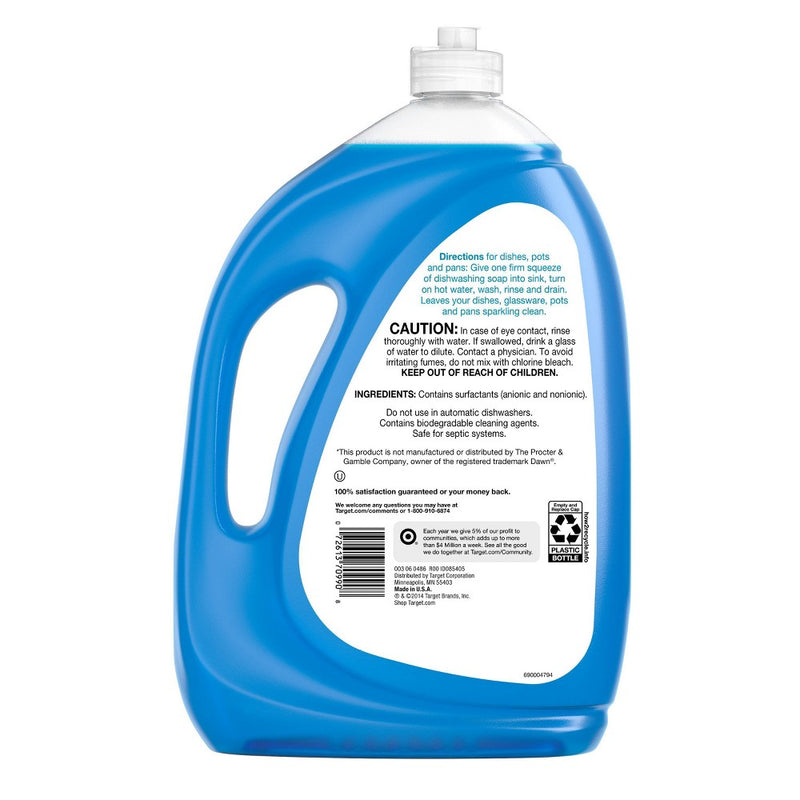 Original Liquid Dish Soap - Fresh Scent - 60 fl oz - up & up™ (LOCAL PICKUP ONLY)