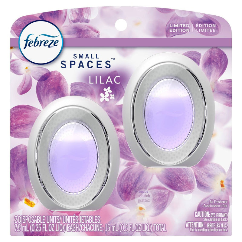 Febreze Air Fresheners Small Spaces - Lilac - 0.5oz/2ct