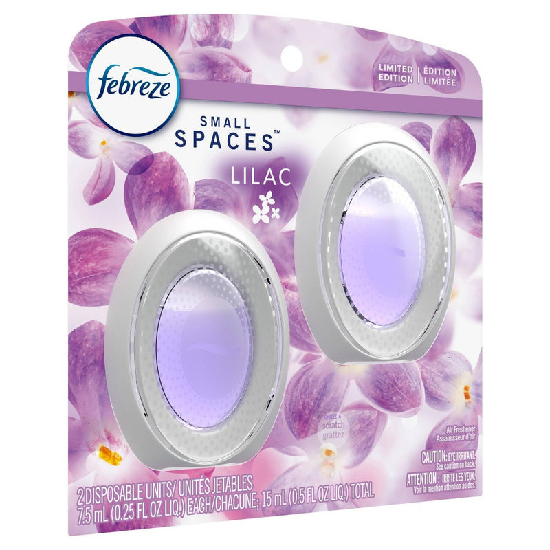 Febreze Air Fresheners Small Spaces - Lilac - 0.5oz/2ct