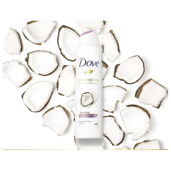 Dove Beauty Caring Coconut 48-Hour Antiperspirant & Deodorant Dry Spray - 3.8oz