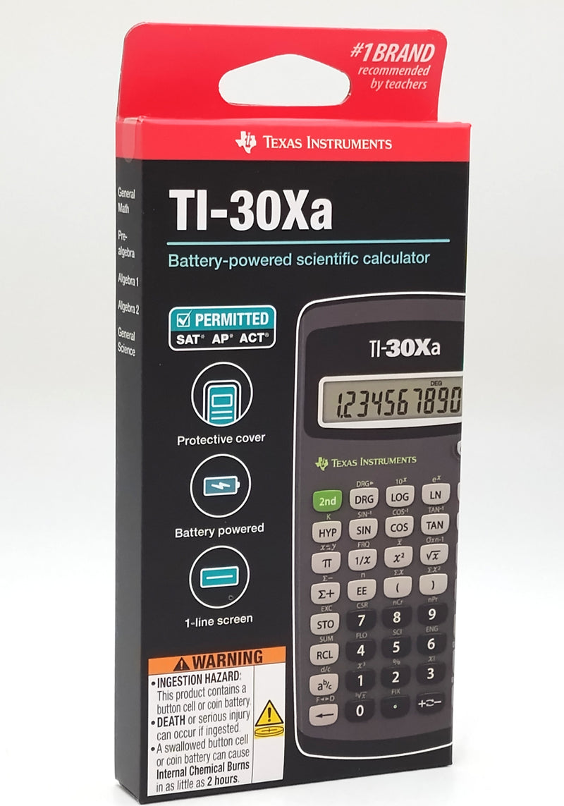 Texas Instruments TI-30Xa Scientific Calculator MAY COME IN DIFFERENT PACKAGING